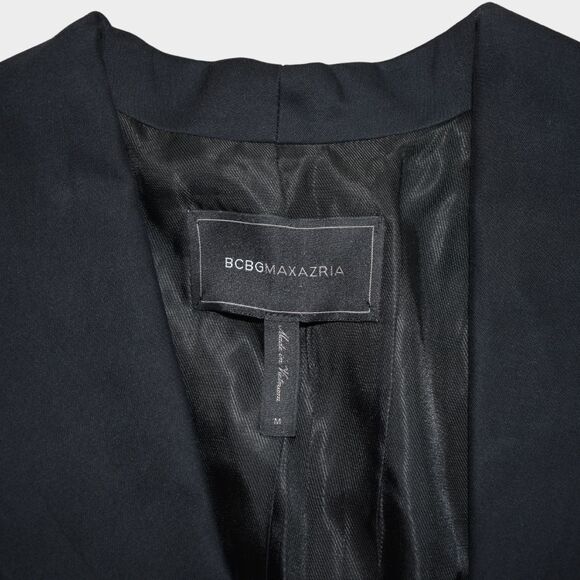 BCBGMAXAZRIA Bowie Abstract Feather Print Blazer Size M - Picture 6 of 9